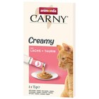 Aktuelles animonda Carny Creamy Adult mit Lachs + Taurin 6 x 15 g Angebot bei Zookauf in Hagen (Stadt der FernUniversität) ab 1,59 €