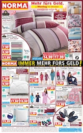 Aktueller Norma Prospekt mit Kuscheldecke, "Mehr fürs Geld", Seite 1