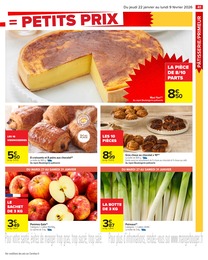 Prix et réduction Poireau dans le prospectus Carrefour en cours Offre Poireau dans le catalogue Carrefour du moment à la page 43