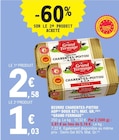 Promo Beurre Charentes-Poitou A.O.P. doux 82% mat. gr. à 1,03 € dans le catalogue E.Leclerc à Aïcirits-Camou-Suhast