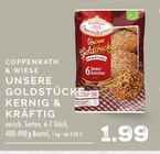 Goldstücke kernig & kräftig im Angebot bei EDEKA in Dinslaken Goldstücke kernig & kräftig Angebote von Coppenrath & Wiese bei EDEKA Dinslaken für 1,99 €