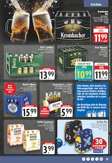 Krombacher im aktuellen EDEKA Prospekt (Arnsberg) Krombacher im EDEKA Prospekt "Aktuelle Angebote" mit 24 Seiten (Arnsberg)