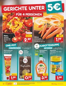 Nudeln im Netto Marken-Discount Prospekt "Aktuelle Angebote" mit 60 Seiten (Köln)