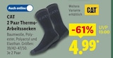 2 Paar Thermo-Arbeitssocken Angebote von CAT bei Lidl Lehrte für 4,99 €