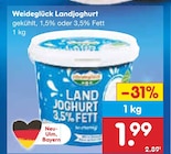 Landjoghurt Angebote von Weideglück bei Netto Marken-Discount Nürtingen für 1,99 €