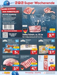 Schweinefilet Angebot & Preis im aktuellen Netto Marken-Discount Prospekt Schweinefilet Angebot im aktuellen Netto Marken-Discount Prospekt auf Seite 42