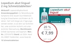 LINDA Riegelsberg - Lopedium akut lingual Angebot im Prospekt Lopedium akut lingual bei LINDA im Riegelsberg Prospekt für 7,99 €