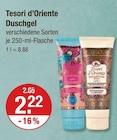 Duschgel von Tesori d’Oriente im aktuellen V-Markt Prospekt