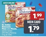 Ristorante Pizza im Angebot bei combi in Celle Ristorante Pizza Angebote von Dr. Oetker bei combi Celle für 1,79 €