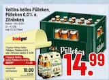 Aktuelle Veltins Angebote bei Trinkgut in Mönchengladbach Aktuelles helles Pülleken, Pülleken 0,0% o. Zitrönken Angebot bei Trinkgut in Mönchengladbach ab 14,99 €