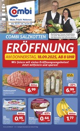 Aktueller combi Supermarkt Prospekt in Salzkotten und Umgebung, "Markt - Angebote" mit 4 Seiten, 15.09.2025 - 20.09.2025