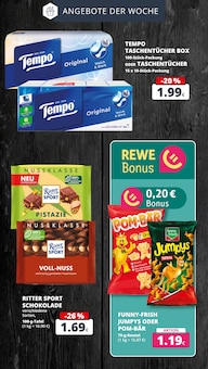 Taschentücher im REWE Prospekt "Dein Markt" mit 25 Seiten (Köln)
