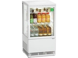 MediaMarkt Saturn - 700258G 58L Gewerbliche Mini-Kühlvitrine (B, 805 mm hoch, Weiß) Angebot im Prospekt 700258G 58L Gewerbliche Mini-Kühlvitrine (B, 805 mm hoch, Weiß) bei MediaMarkt Saturn im Prospekt "" für 399,99 €
