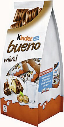 Ferrero Rocher - Kinder dans le catalogue Géant Casino KINDER Schoko-Bons + KINDER Bueno Mini - Kinder à 6,99 € en promo chez Géant Casino