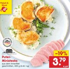 Puten-Ministeaks im Angebot bei Netto Marken-Discount in Goslar Puten-Ministeaks Angebote von Gut Ponholz bei Netto Marken-Discount Goslar für 3,79 €