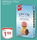 Aktuelle Süßigkeiten Angebote bei GLOBUS in Krefeld Aktuelles Decor On Ice Waffelbecher Angebot bei GLOBUS in Krefeld ab 1,99 €