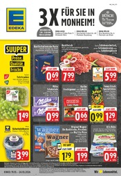 EDEKA Supermarkt Prospekt der aktuellen Woche mit 28 Seiten, gültig von 19.10.2026 bis 24.10.2026, in Monheim und Umgebung Aktueller EDEKA Supermarkt Prospekt in Monheim und Umgebung, "Aktuelle Angebote" mit 28 Seiten, 19.10.2026 - 24.10.2026