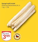 Aktuelles Spargel weiß/violett Angebot bei GLOBUS in Jena ab 3,99 €