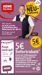 REWE Prospekt für Berlin: "Dein Markt", 32 Seiten, 13.10.2025 - 18.10.2025