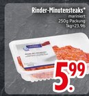 Rinder-Minutensteaks Angebote bei EDEKA Landshut für 5,99 €
