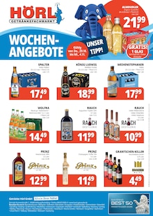 König Pilsener im Getränke Hörl Prospekt "HÖRL. DER GETRÄNKE SPEZIALIST" mit 4 Seiten (Ingolstadt)