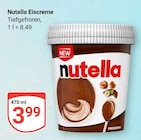 Eiscreme im Angebot bei GLOBUS in Castrop-Rauxel Eiscreme Angebote von Nutella bei GLOBUS Castrop-Rauxel für 3,99 €