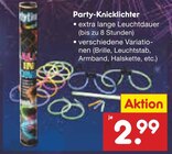 Party-Knicklichter im Netto Marken-Discount Prospekt Party-Knicklichter von im aktuellen Netto Marken-Discount Prospekt für 2,99 €