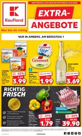 Aktueller Kaufland Supermarkt Prospekt in Wernberg-Köblitz und Umgebung, "EXTRA-ANGEBOTE" mit 8 Seiten, 02.01.2026 - 07.01.2026