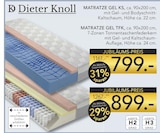 Matratze Gel KS Angebote von Dieter Knoll bei BRAUN Möbel-Center St. Ingbert für 799,00 €