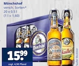 Mönchshof bei Getränkewelt im Velen Prospekt für 15,99 €