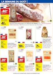 Offre Saucisse dans le catalogue Carrefour du moment à la page 14