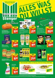 Marktkauf Stenger Prospekt für Aschaffenburg mit 2 Seiten Marktkauf Stenger Prospekt für Aschaffenburg: "Alles was du willst.", 2 Seiten, 05.06.2023 - 10.06.2023