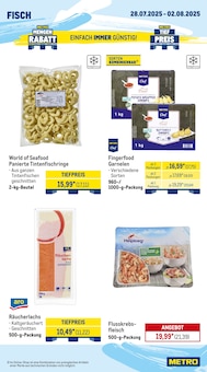 Garnelen im METRO Prospekt "Wochenangebote + Flash Deal + Metro Markets" mit 27 Seiten (Oberhausen)
