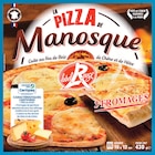 Pizza 3 fromages label rouge surgelée - LA PIZZA DE MANOSQUE à 5,39 € dans le catalogue Intermarché Hyper