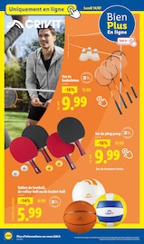 Promotion Ballon dans le prospectus Lidl, valable du 10/07/2025 au 14/07/2025 Promo Ballon dans le catalogue Lidl du moment à la page 42