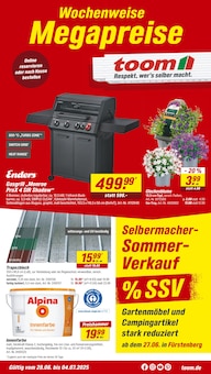 Aktueller toom Baumarkt Prospekt "Respekt, wer's selber macht." Aktueller toom Baumarkt Prospekt