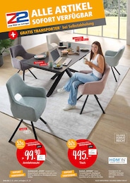 Esstisch Angebot & Preis im aktuellen Zurbrüggen Prospekt Esstisch Angebot im aktuellen Zurbrüggen Prospekt auf Seite 8