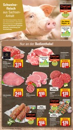 Schweinenacken Angebot im aktuellen REWE Prospekt auf Seite 14