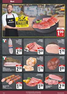 Schweinefleisch im EDEKA Prospekt "Wir lieben Lebensmittel!" mit 28 Seiten (Erlangen)