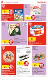 Prix et réduction Saint Agur dans le prospectus Intermarché en cours Offre Saint Agur dans le catalogue Intermarché du moment à la page 30