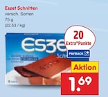 Schnitten von Eszet für 1,69 € bei Netto Marken-Discount im Angebot Schnitten von Eszet im aktuellen Netto Marken-Discount Prospekt
