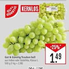 Trauben hell im Angebot bei Marktkauf in Ulm Trauben hell Angebote von Gut & Günstig bei Marktkauf Ulm für 1,49 €
