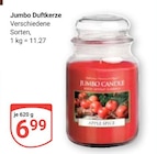 Duftkerze im Angebot bei GLOBUS in Homburg Duftkerze Angebote von Jumbo bei GLOBUS Homburg für 6,99 €