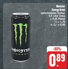 EDEKA Nürnberg - Energy Drink Angebot im Prospekt Energy Drink bei EDEKA im Nürnberg Prospekt für 0,89 €