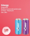 Blueberry Coconut im Angebot bei Getränke Hoffmann in Detmold Blueberry Coconut Angebote von Gönrgy bei Getränke Hoffmann Detmold für 1,49 €