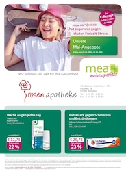 mea - meine apotheke Prospekt für Düsseldorf mit 2 Seiten mea - meine apotheke Prospekt für Düsseldorf: "Unsere Mai-Angebote", 2 Seiten, 01.05.2025 - 31.05.2025