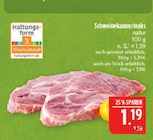 Schweinekammsteaks im Angebot bei Marktkauf in Coburg Schweinekammsteaks Angebote bei Marktkauf Coburg für 1,19 €