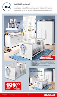 Kleiderschrank im aktuellen Segmüller Prospekt (Leverkusen) Kleiderschrank im Segmüller Prospekt "Zum Glück gibt’s Segmüller - Baby Spezial" mit 26 Seiten (Leverkusen)