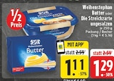 Aktuelles Butter Angebot bei E center in Moers ab 1,11 €