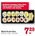 Aktuelle Sushi Angebote bei E center in Mannheim Aktuelles Maki Sushi Box Angebot bei E center in Mannheim ab 7,29 €